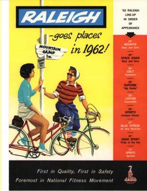 Raleigh 1962 Brochure