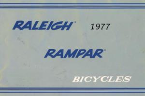 Raleigh 1977 Catalog (Partial)