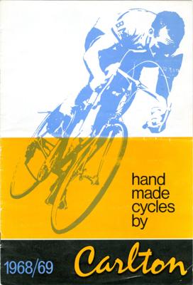 Raleigh Carlton 1968-1969 Catalog