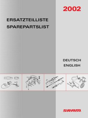 SRAM - Spare Parts List 2002