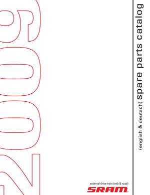 SRAM - spare parts catalog 2009