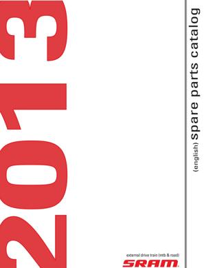 SRAM - spare parts catalog 2013