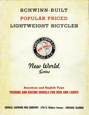 Schwinn 1941 New World Series Catalog