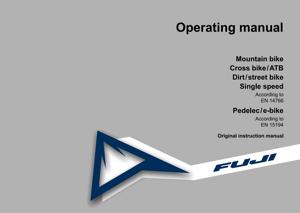 Fuji 2014 Owner's/Operating Manual - Mountain Line