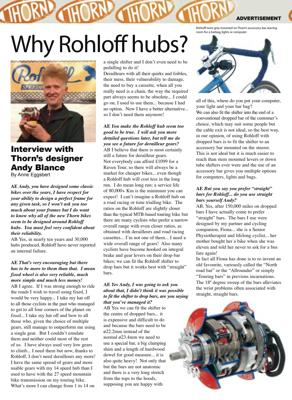 Thorn 2005 Rohloff Interview
