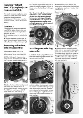Thorn Rohloff Axle Ring Assembly Instructions