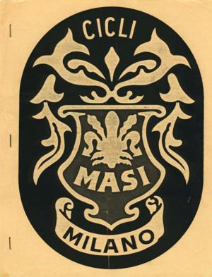 Masi Cicli Masi Milano Catalog (undated, Italian)