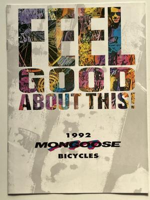 Mongoose 1992 MTB Line Catalog