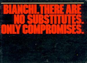 Bianchi 1982 Racing Catalog