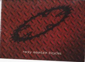 Rocky Mountain 1994 Catalog