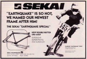 Sekai BMX June 1980 Magazine Ad