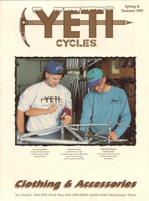 Yeti 1995 Clothing & Accessories