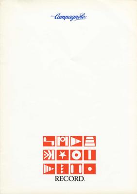 Campagnolo - Record (02/1987 version)