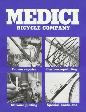 Medici Bicycle Company Brochure