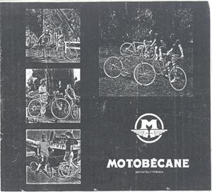 Motobecane 1973 Catalog